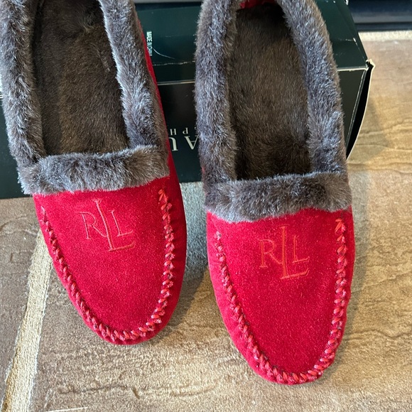 Ralph Lauren Bedroom Slippers - Picture 1 of 6